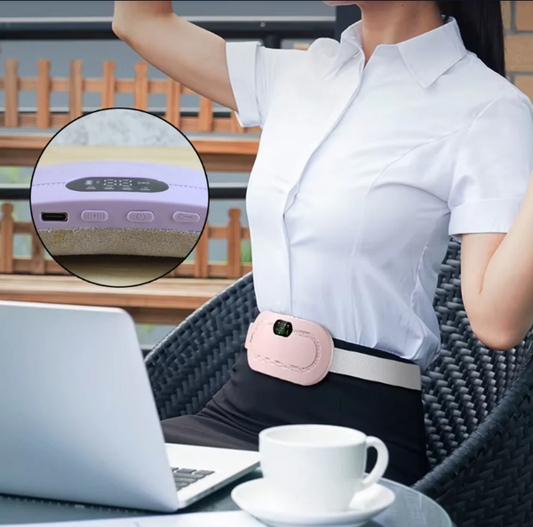 Portable Cordless Heating and Massaging Pad