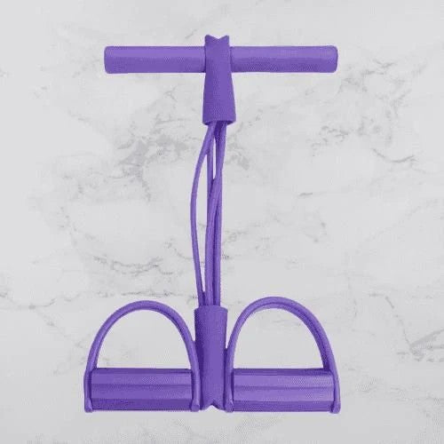 Multi-Function Elastic Pedal Resistance Band
